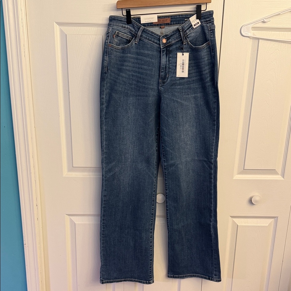 Judy Blue Classic Straight Leg Denim Jeans